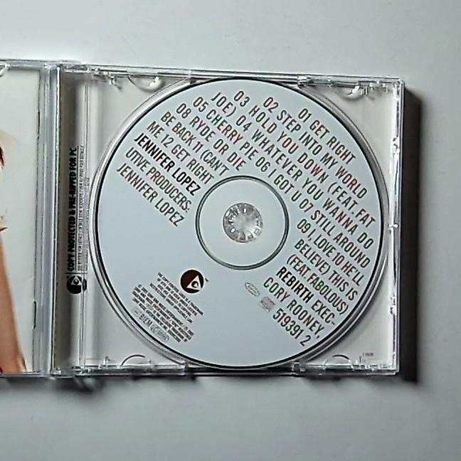 Jennifer Lopez – Rebirth (CD, 2005) Europe 519391 2
