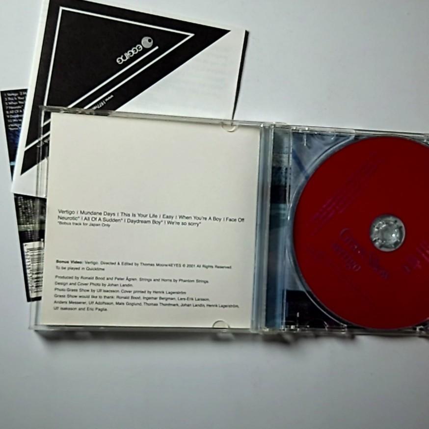 Grass-Show – Vertigo (CD, 2003) Japan Obi EGG 003