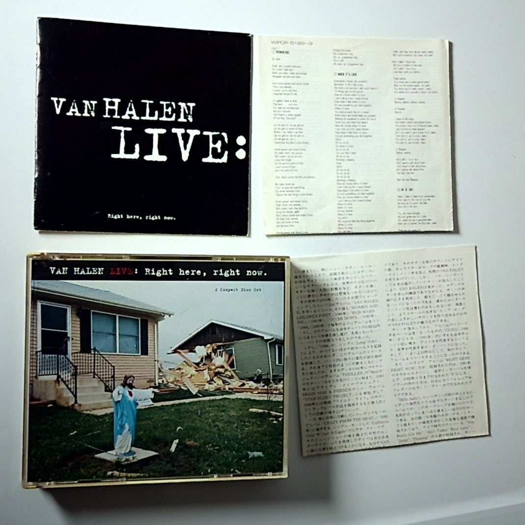 Van Halen – Live: Right Here, Right Now (CD, 2005, 3-Disc) Japan WPBR-95009