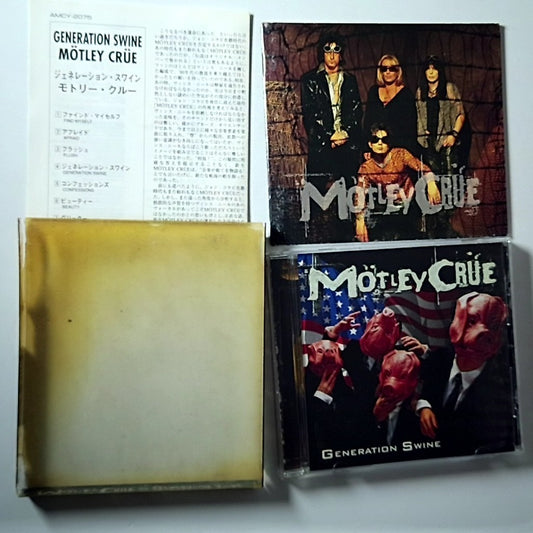 Mötley Crüe – Generation Swine (CD, 1997) Japan AMCY-2075
