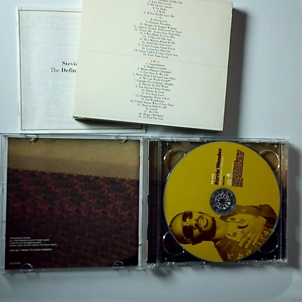 Stevie Wonder – The Definitive Collection (CD, 2007, 2-Disc) Japan UICZ-1070/1
