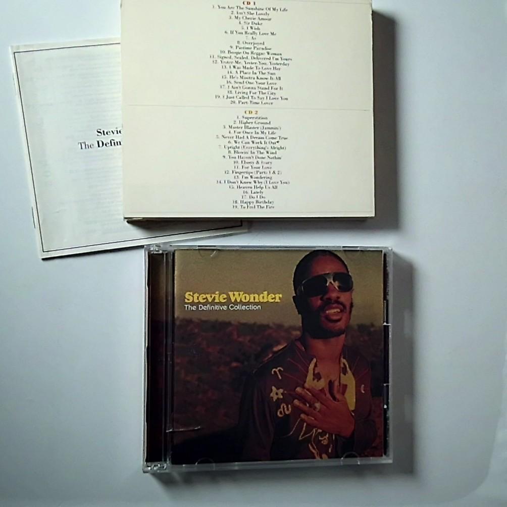 Stevie Wonder – The Definitive Collection (CD, 2007, 2-Disc) Japan UICZ-1070/1