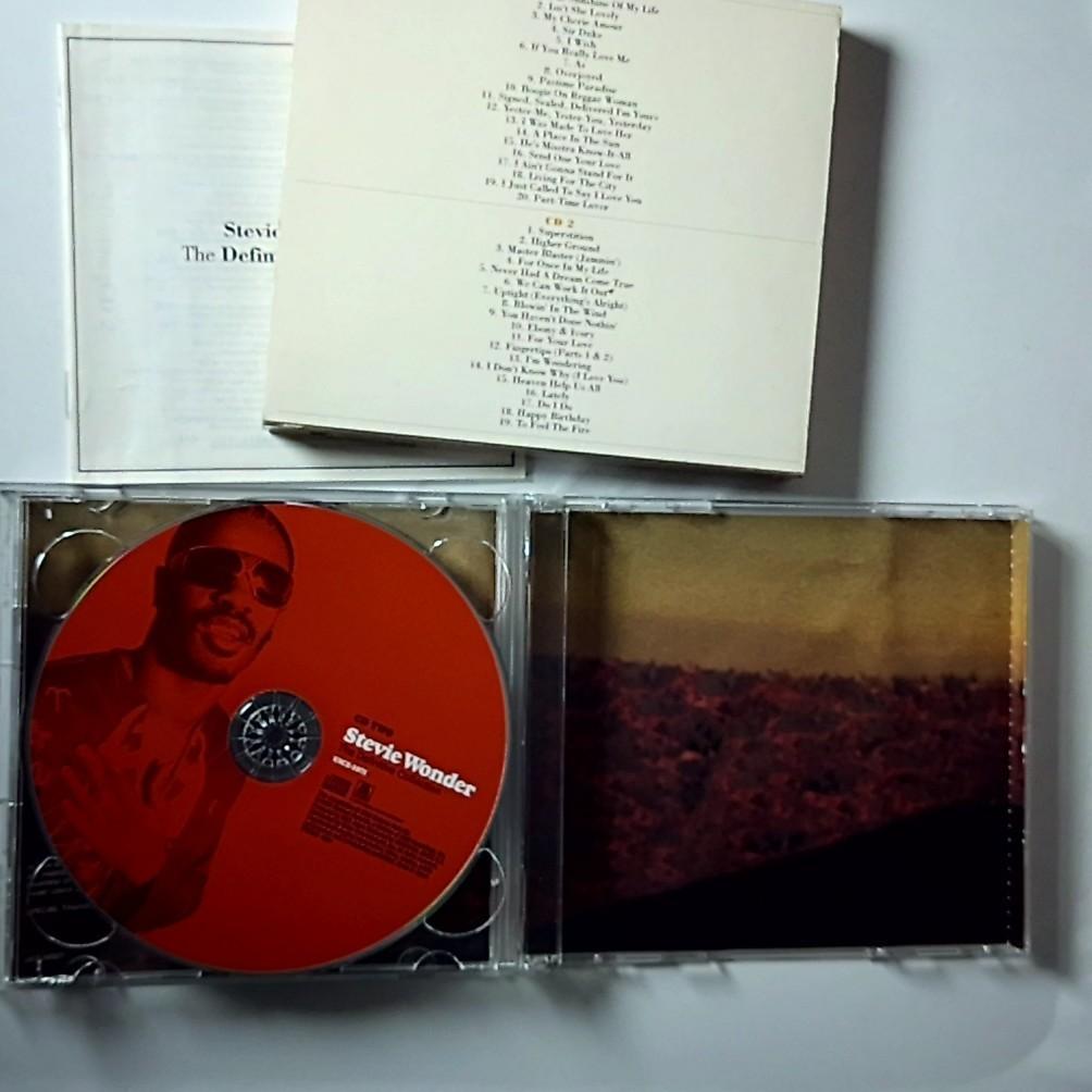 Stevie Wonder – The Definitive Collection (CD, 2007, 2-Disc) Japan UICZ-1070/1