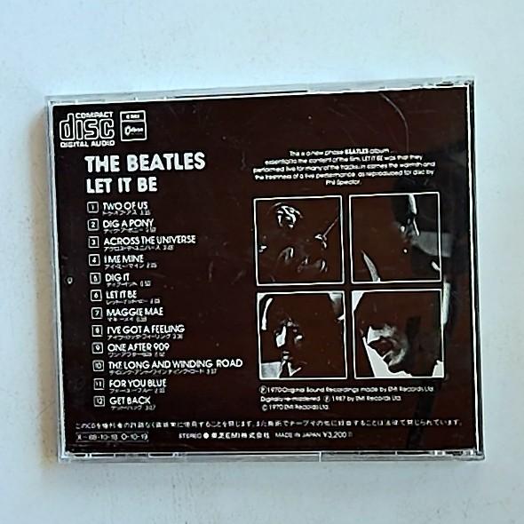 The Beatles – Let It Be (CD, 1987) Japan CP32-5333