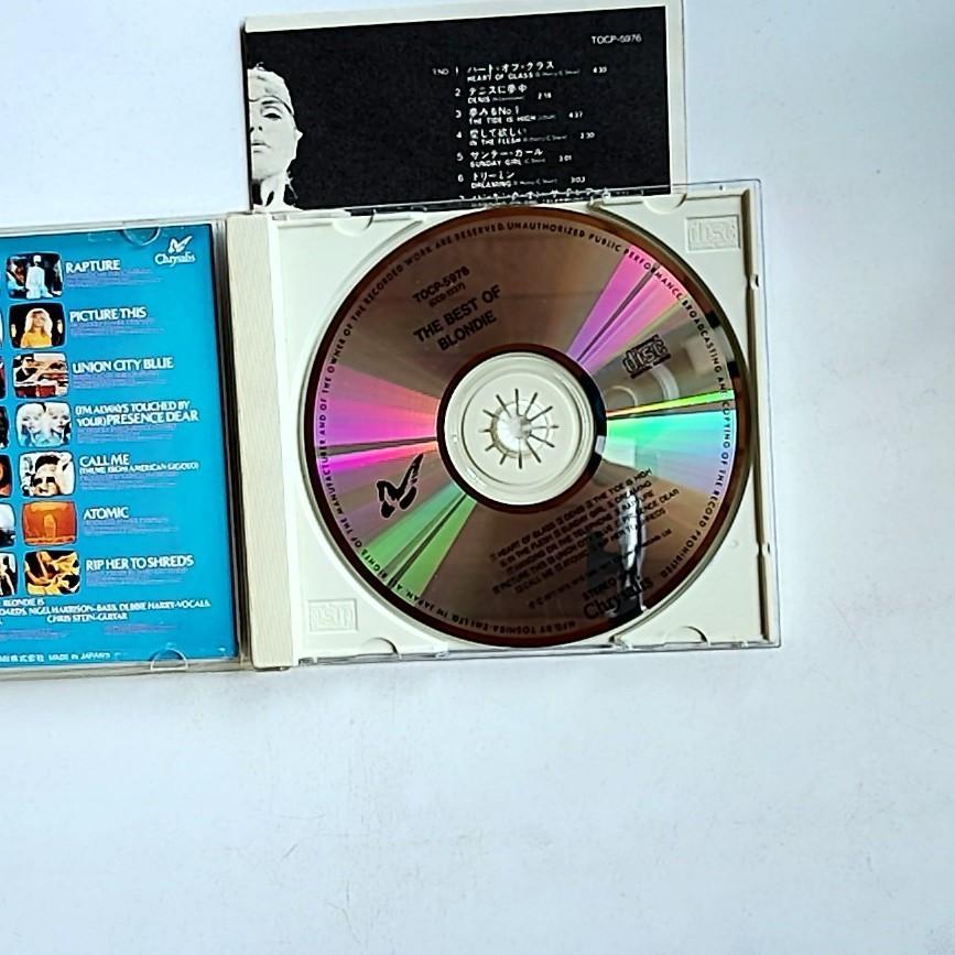 Blondie – The Best Of Blondie (CD, 1989) Japan TOCP-5976