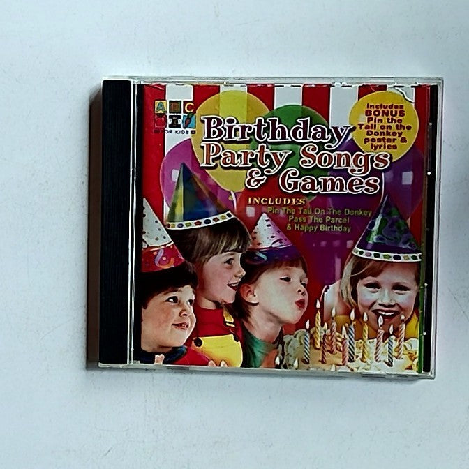 ABC for Kids – Birthday Party Songs & Games (CD, 2005) Australia D302201-2