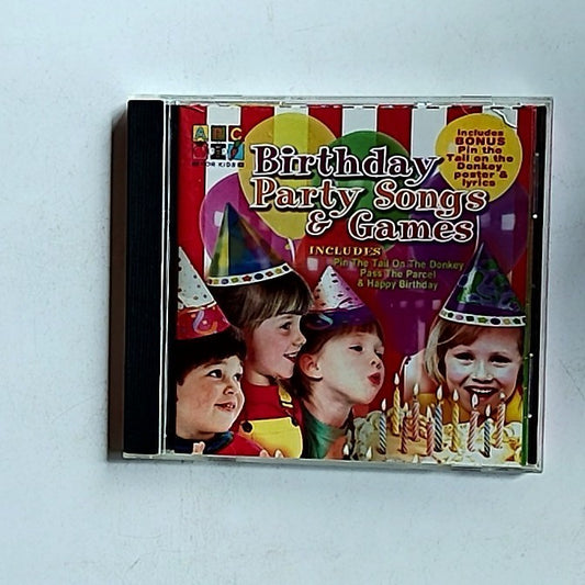 ABC for Kids – Birthday Party Songs & Games (CD, 2005) Australia D302201-2
