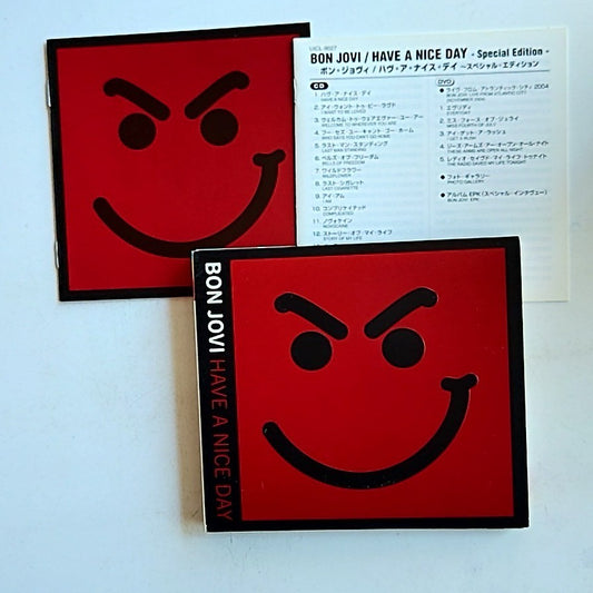 Bon Jovi – Have A Nice Day (CD + DVD, 2005) Japan Bonus Track UICL-9027