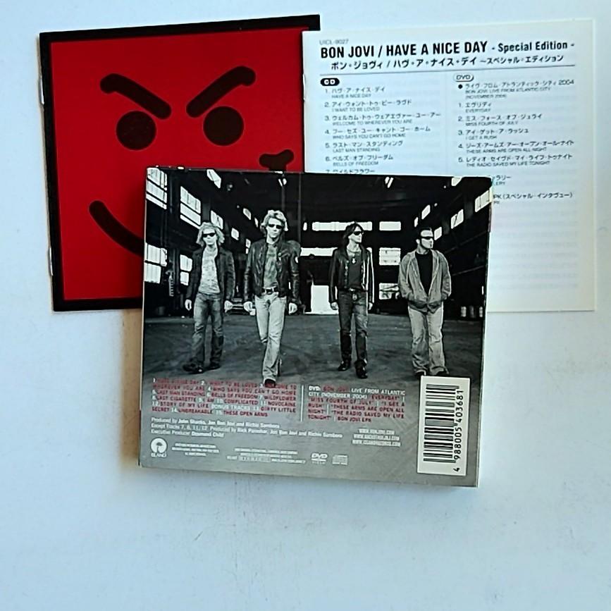Bon Jovi – Have A Nice Day (CD + DVD, 2005) Japan Bonus Track UICL-9027