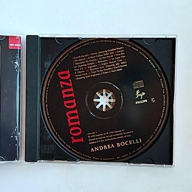 Andrea Bocelli – Romanza (CD, 1996) Australasia 456 456-2