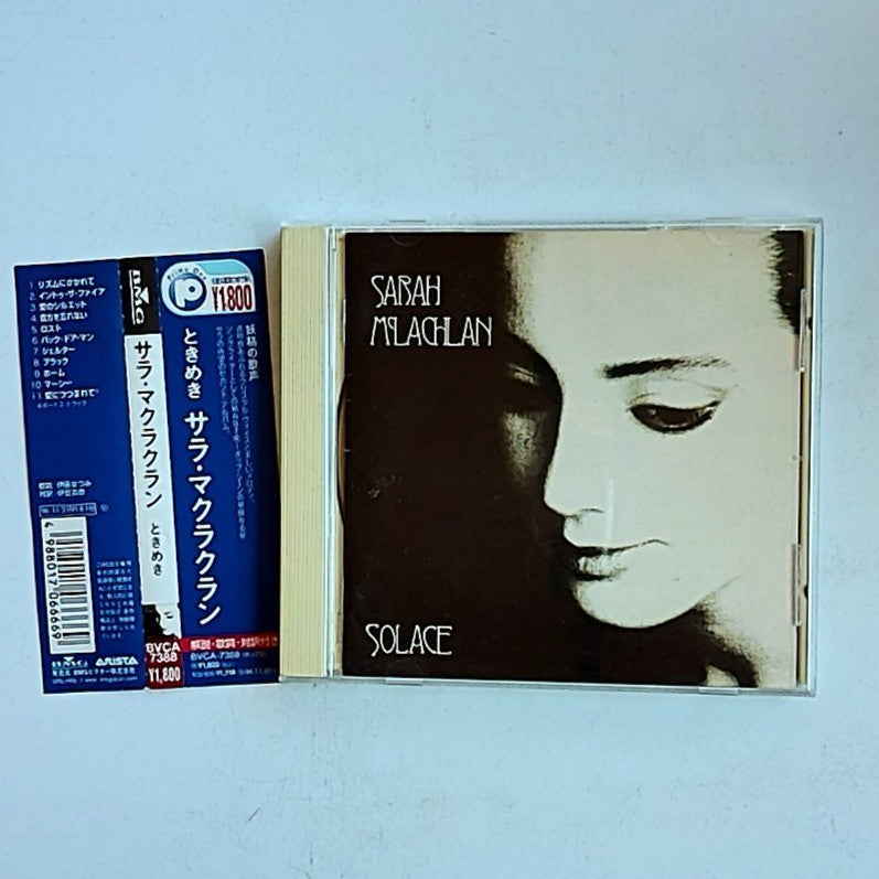 Sarah McLachlan – Solace (CD, 1996) Japan Bonus Track, Obi BVCA-7388