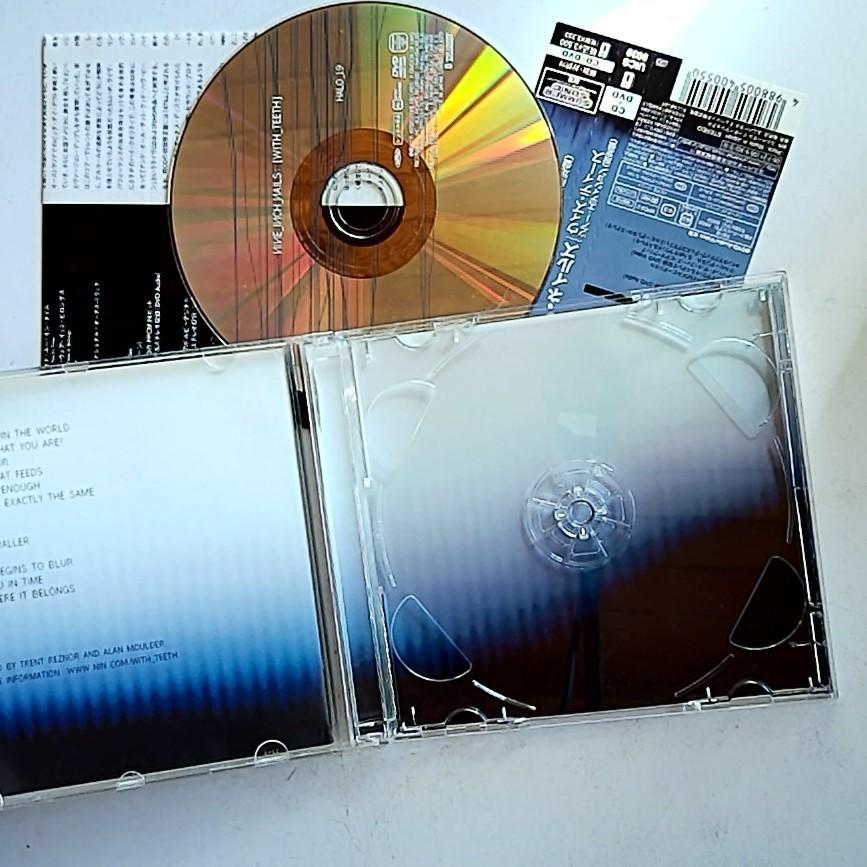 Nine Inch Nails – With Teeth Limited Tour Edition DVD Japan *Missing CD*