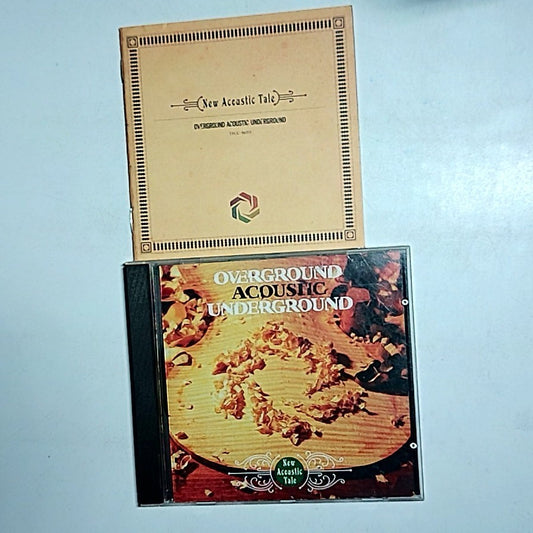 Overground Acoustic Underground – New Acoustic Tale CD Japan No Back Cover