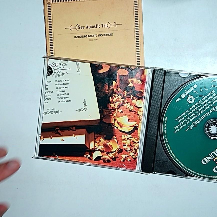 Overground Acoustic Underground – New Acoustic Tale CD Japan No Back Cover