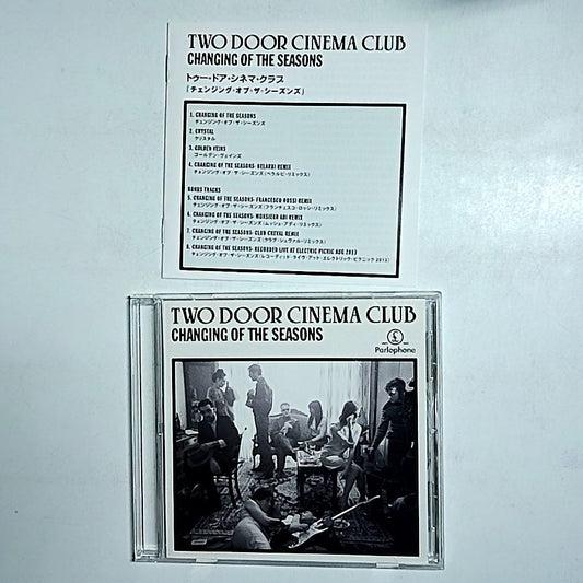 Two Door Cinema Club – Changing Of The Seasons (CD, 2013) Japan WPCR-15359