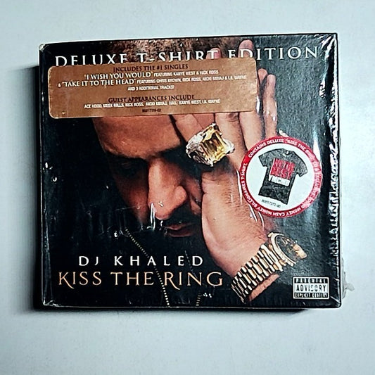 DJ Khaled – Kiss The Ring (CD, 2012) US Deluxe T-Shirt Edition NEW B0017316-02