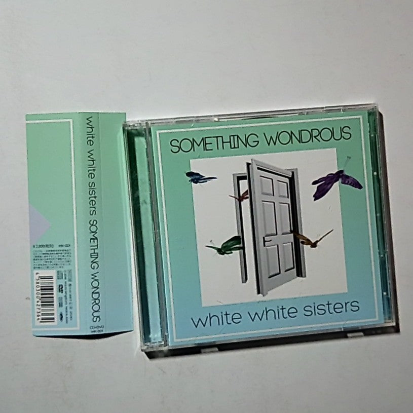 White White Sisters – Something Wondrous  (CD + DVD, 2014) Japan Obi MK-001