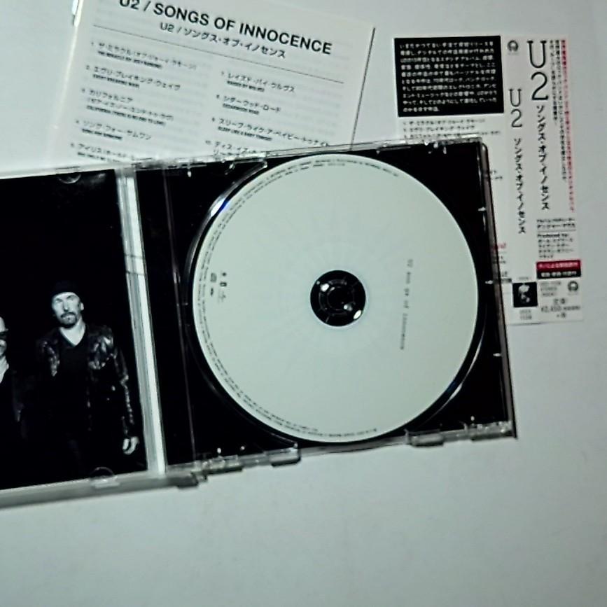 U2 – Songs Of Innocence (CD, 2014) Japan Obi UICI-1136