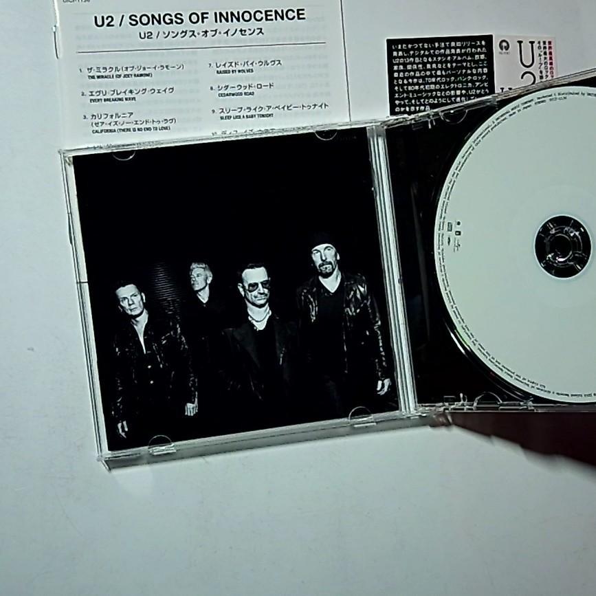 U2 – Songs Of Innocence (CD, 2014) Japan Obi UICI-1136