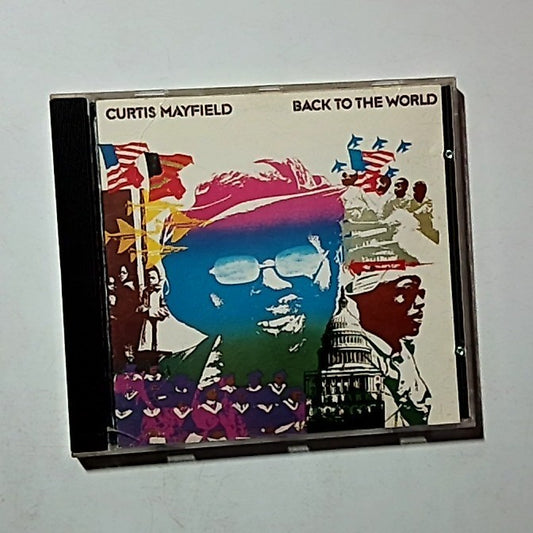 Curtis Mayfield – Back To The World (CD) Portugal MPG 74029