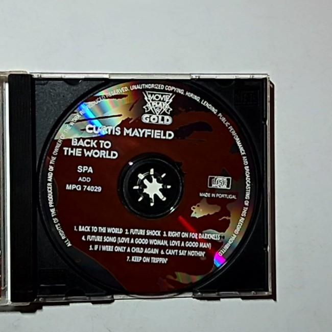 Curtis Mayfield – Back To The World (CD) Portugal MPG 74029