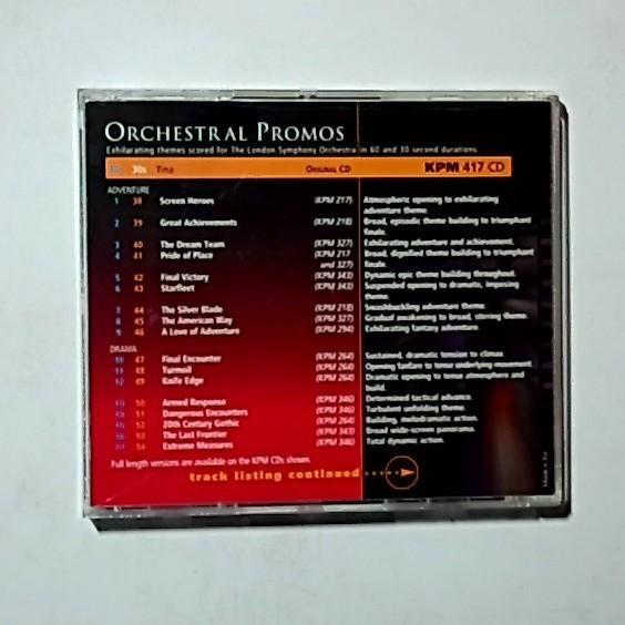 London Symphony Orchestra – Orchestral Promos (CD, 1999) UK KPM 417 CD
