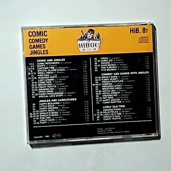 Various – Comic - Comedy - Games - Jingles (CD, 1990) France HiB. 87