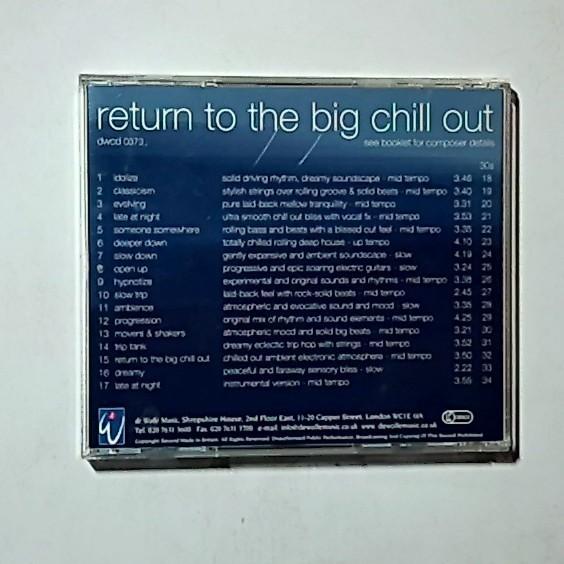Hermann Langschwert, Howie – Return To The Big Chill Out (CD, 2004) UK DWCD 0373