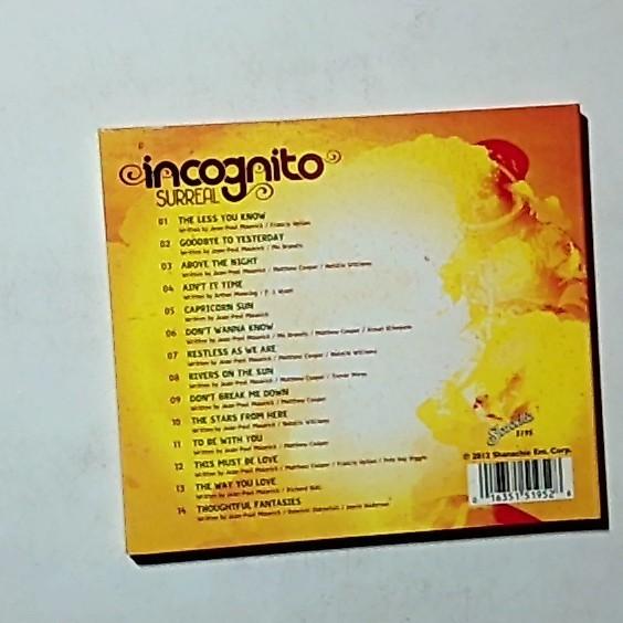 Incognito – Surreal (CD, 2012) US Digipak 5195