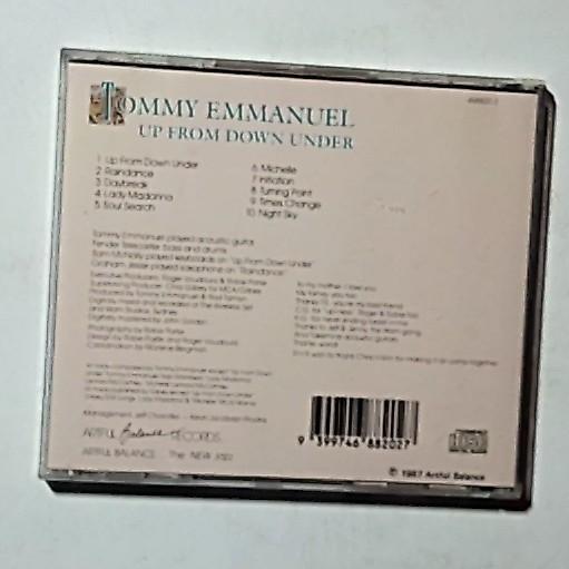 Tommy Emmanuel – Up From Down Under (CD, 1992) Australia 468820 2