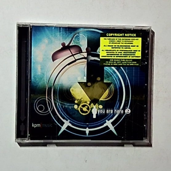 Andy Clark – You Are Here 2 (CD, 2002) UK KPM 509