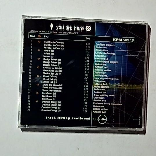 Andy Clark – You Are Here 2 (CD, 2002) UK KPM 509
