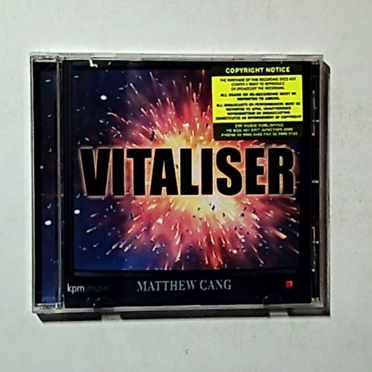 Matthew Cang – Vitaliser (CD, 2002) UK KPM 494 CD