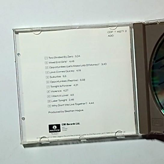 Pet Shop Boys – Please (CD, 1986) Europe CDP 7 46271 2