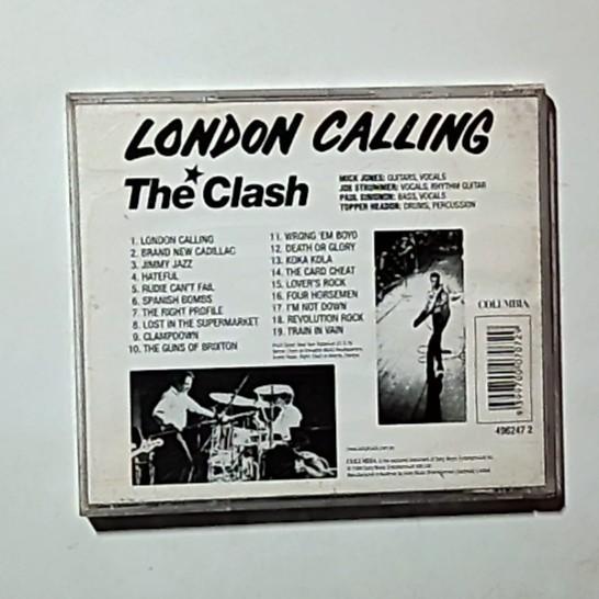 The Clash – London Calling (CD, 1999) Australia cover water damaged 495347 2