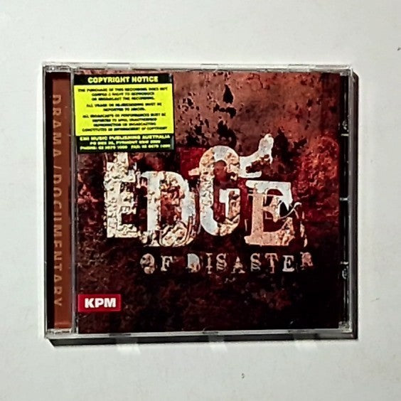 Steven Faux – Edge of Disaster (CD, 2005) UK KPM 622