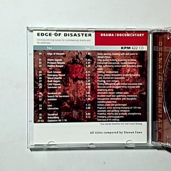 Steven Faux – Edge of Disaster (CD, 2005) UK KPM 622