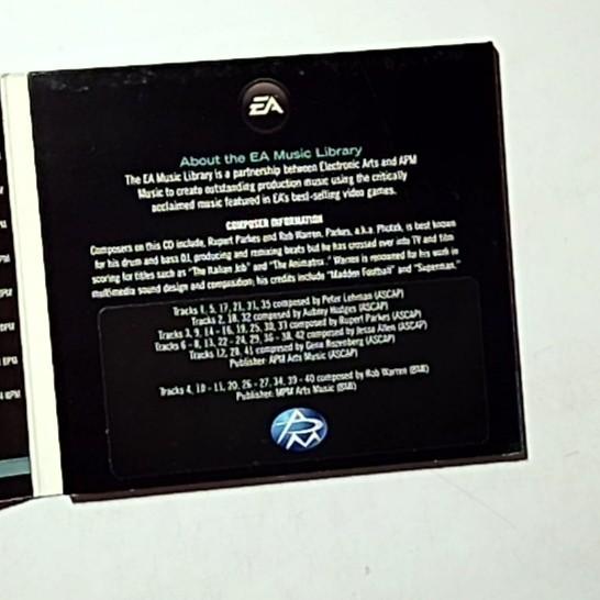 Various – Sports Rock (Music From EA Sport Games) (CD, 2007) US Digipak EA 003