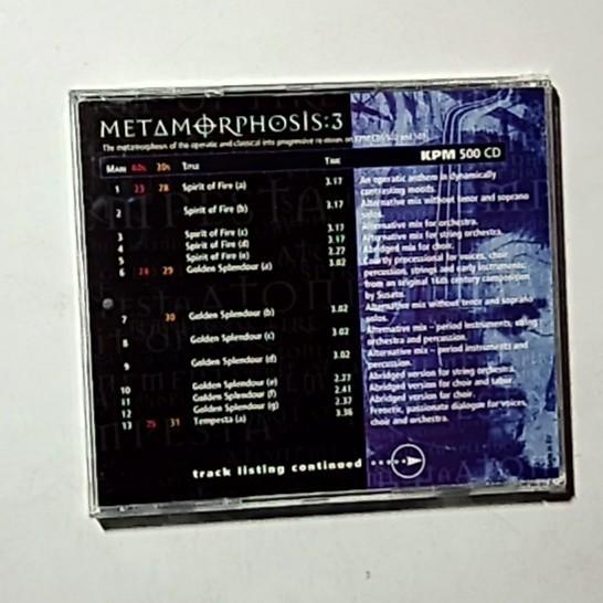 Bill Baylis, David Hewson – Metamorphosis:3  (CD, 2002) UK KPM 500