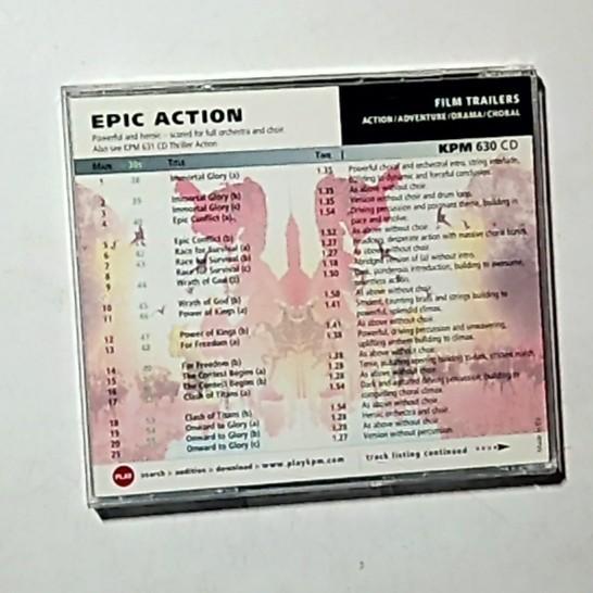 Various – Epic Action (CD, 2006) Europe 630 CD