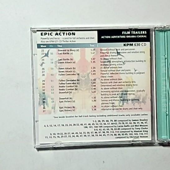 Various – Epic Action (CD, 2006) Europe 630 CD