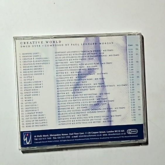 Paul Leonard Morgan – Creative World (CD, 2003) UK DWCD 0338