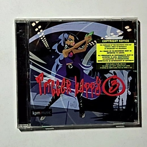 Jan Cyrka, Toby Bricheno – Trigger Happy 3 (CD, 2003) UK KPM 555 CD