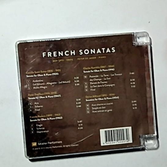 Ben Opie, Peter de Jager – French Sonatas (CD, 2013) US MP 13 000