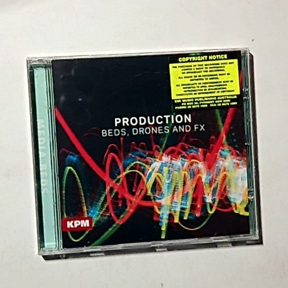 Dave Bethell – Production Beds, Drones and FX (CD, 2006) UK KPM 641