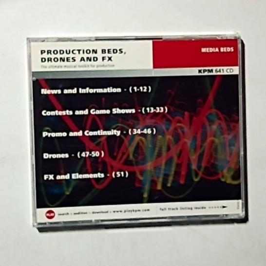 Dave Bethell – Production Beds, Drones and FX (CD, 2006) UK KPM 641