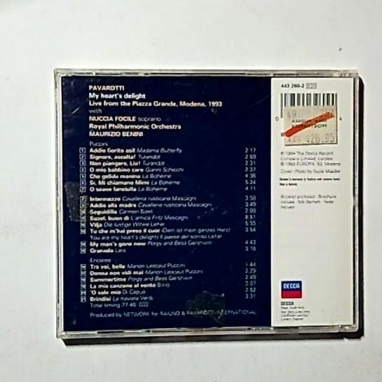 Luciano Pavarotti, Nuccia Focile – My Heart's Delight (CD, 1994)