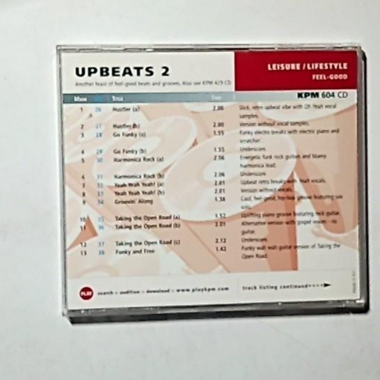 Tony Clarke – Upbeats 2 (CD, 2005) UK KPM 615