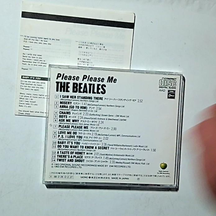 The Beatles – Please Please Me (With Love Me Do) (CD, 1993) Japan CP32-5321