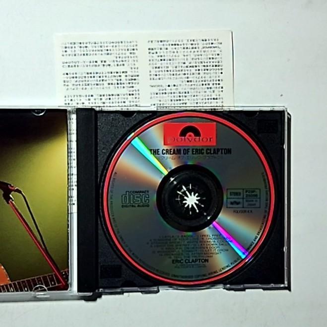 Eric Clapton – The Cream Of Eric Clapton (CD, 1989) Japan P25P 25096